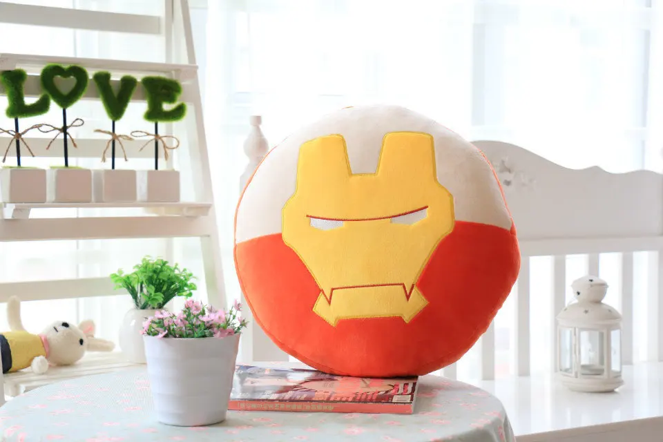 XINTOCH игрушки Marvel плюшевые куклы Мстителей Подушка PP хлопок мягкая игрушка Рождественский подарок для детей Прямая поставка - Цвет: 1