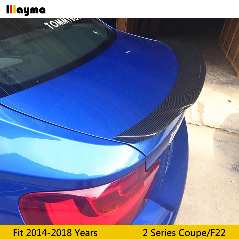 Спойлер для заднего багажника из углеродного волокна BMW 2 серии 220i M235i M240i 2014 2015 2016