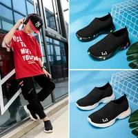 mwy kids shoes baby boys girls childrens casual sneakers breathable soft anti slip black sports kids socks shoes size 25 35