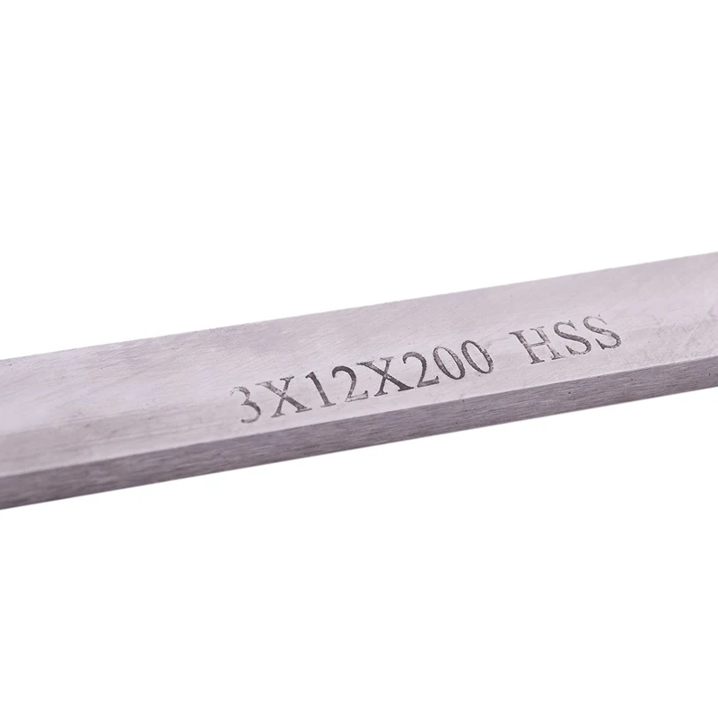 

3 mm x 12 mm x 200 mm High Speed Steel Blades Practical Tool Lathe HSS Bit