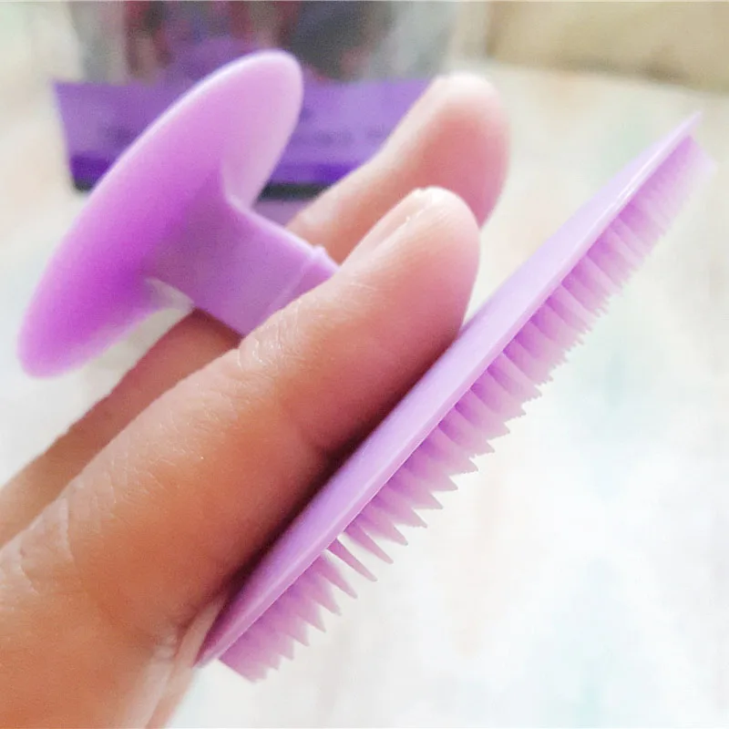 3 шт. силиконовая щётка для умывания лица отшелушивающая Глубокая чистка щетка