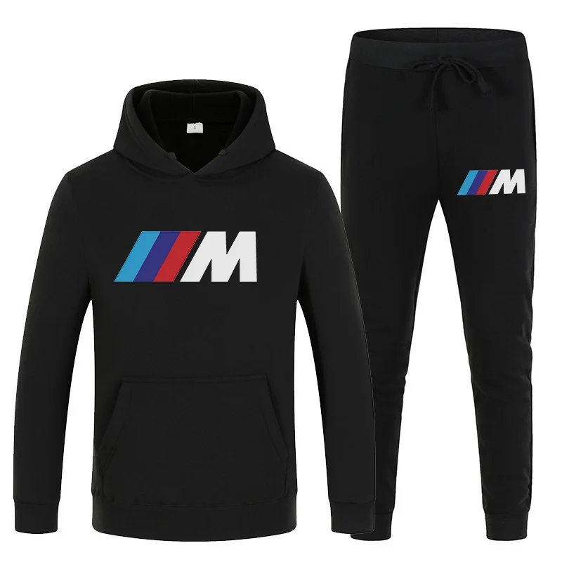 

Track Suit Men And Women Fashion Hoodie Ladies Suit Printed Suit Sweatshirt + Sweatpants Spring And Autumn Fleece Hooded Pullove