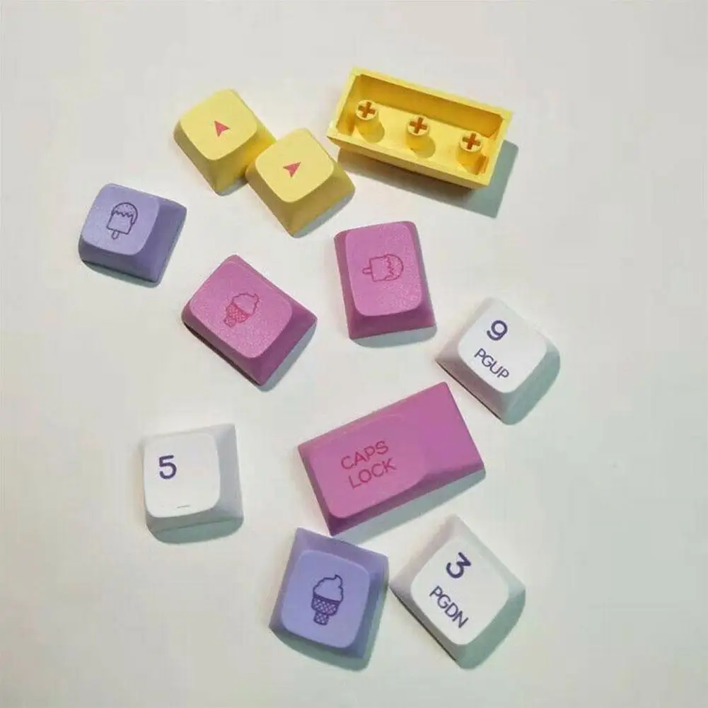 

Ice Cream Mechanical Keyboard Keycap Xda Highly Love Sublimation Keycap Pbt M3g2