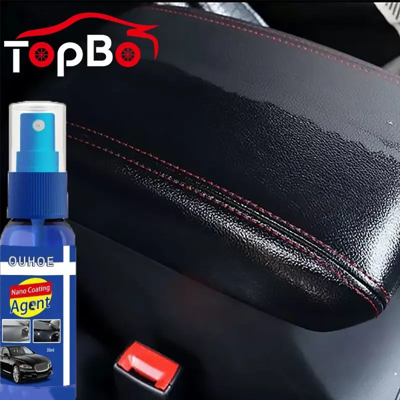 

30ml Auto Interior Wax Retreading Renewed Plastic Part Restorative Agent Car Refurbishing Renovated Coating Car Light Cleaner