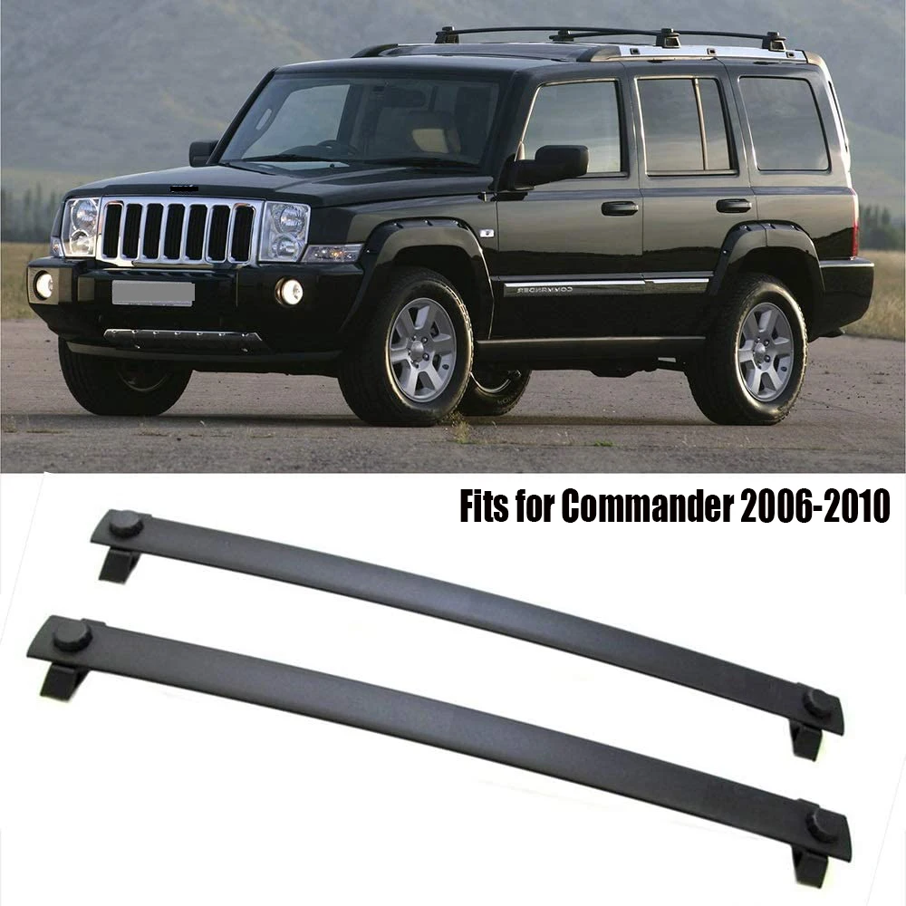 

Поперечные рейки 2 шт., рейки поперечные для Jeep- Commander 2006 ~ 2010
