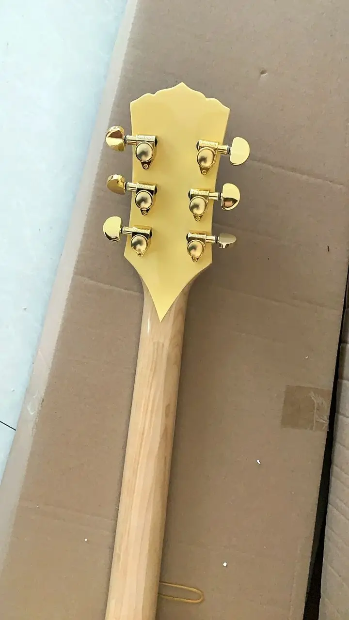 Wylde аудио Odin Grail Gangrene желтый кремовый черный Bullseye электрическая гитара большая
