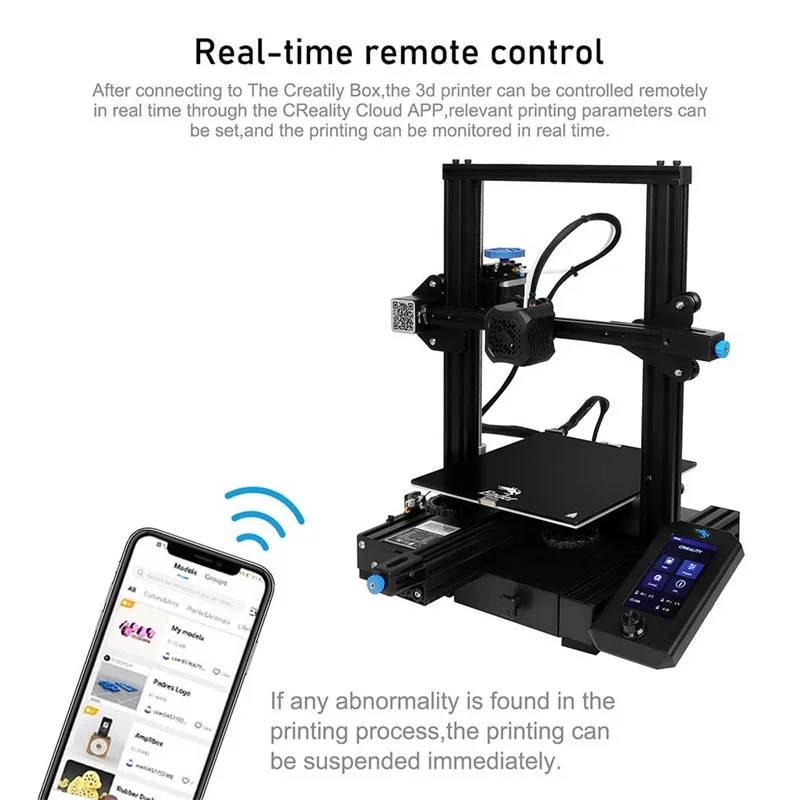 Creality 3D Printer WiFi Box Upgrade Parts Wi-Fi Cloud Intelligent Assistant For Ender-3/3Pro/Ender-5/Ender 3 V2 CR | Компьютеры и