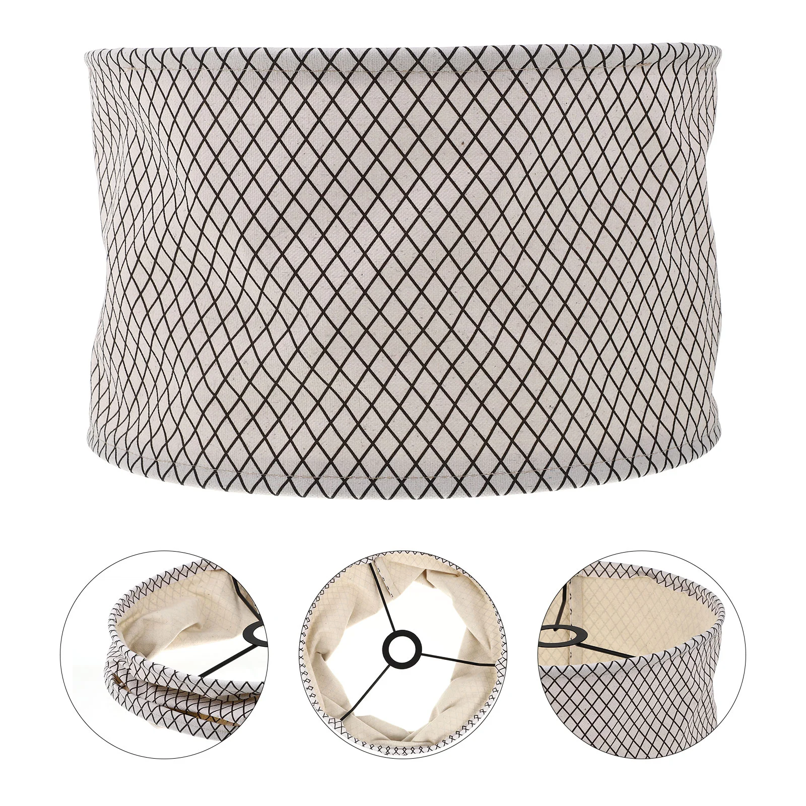 

Decorative Lampshade Exquisite Fabric Light Cover Lampshade Decor Accessory