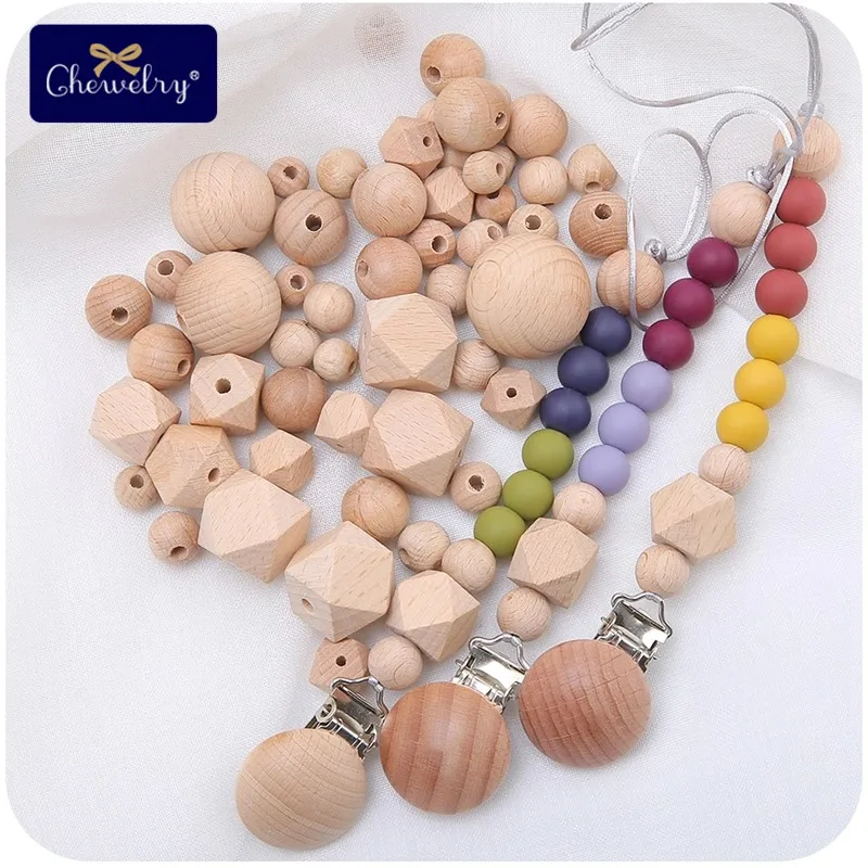 Бусины из бука 10-30 мм | Мать и ребенок