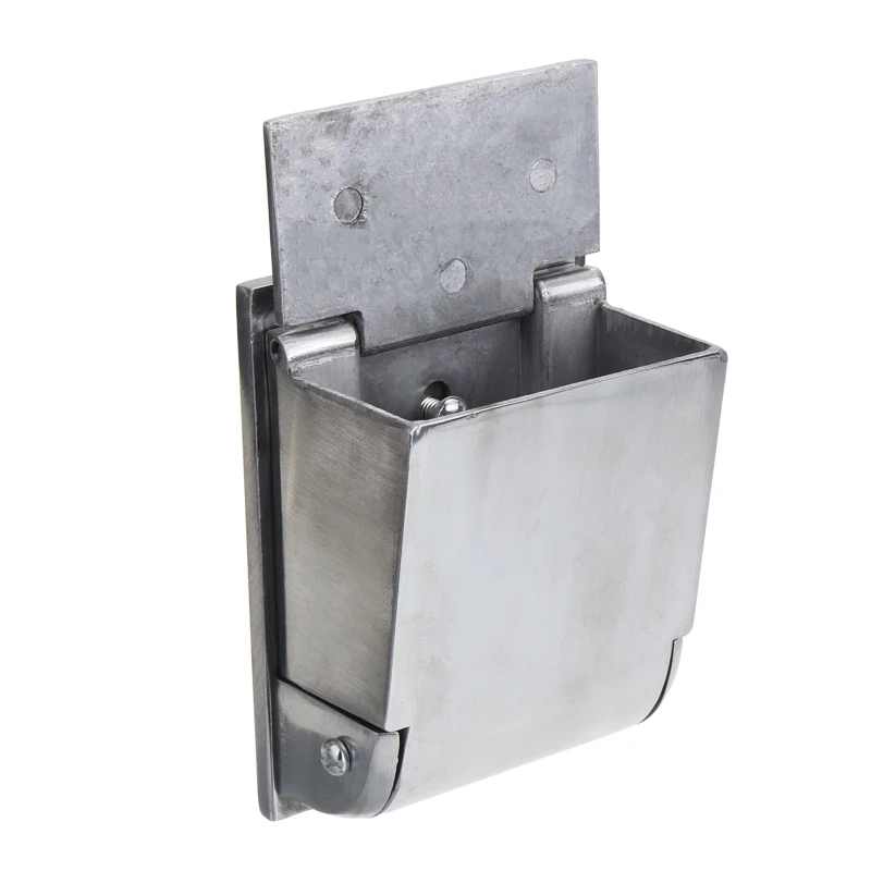 Новый настенный Алюминий сплава пепельница для сигарет Пепельница 95*70 мм