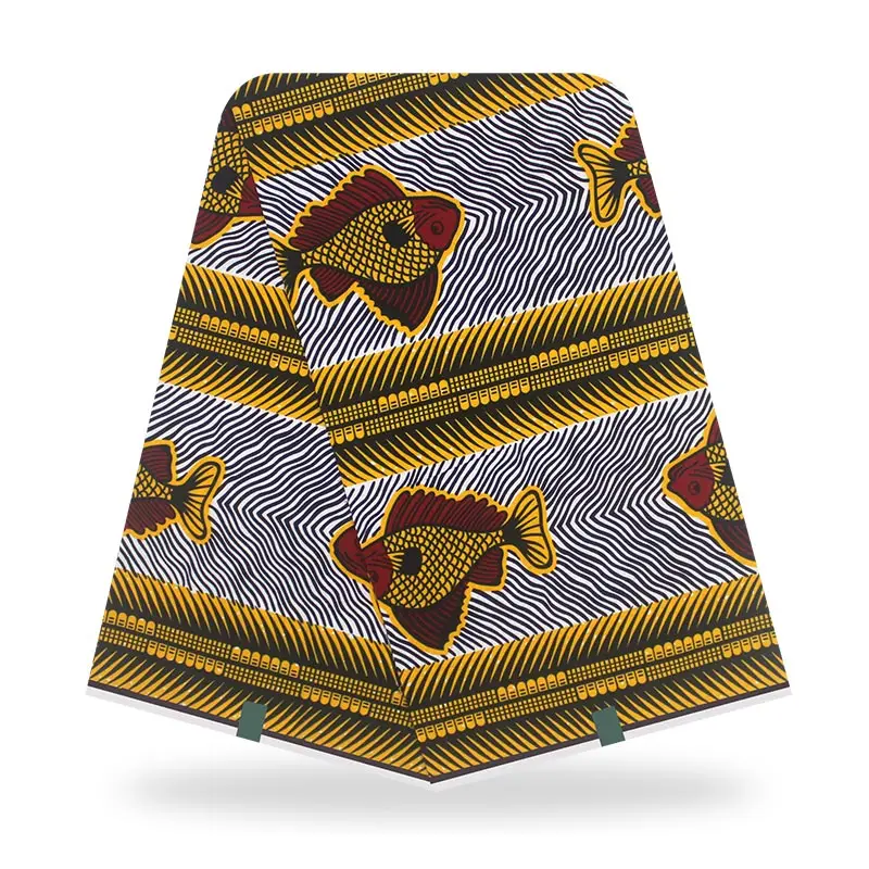 

Wholesale Price Wax Cloth African Veritable Wax Fabric For Dress SWV654(6Yards/lot)