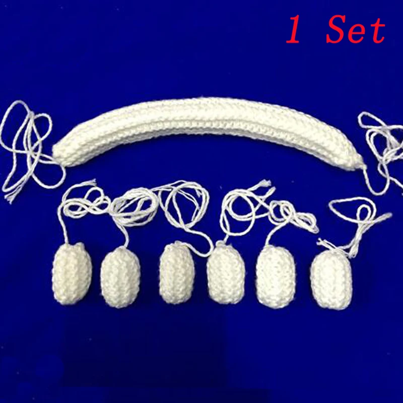 Набор трикотажных аварийных подушечек для лодок ручной работы длина 170 мм и 30