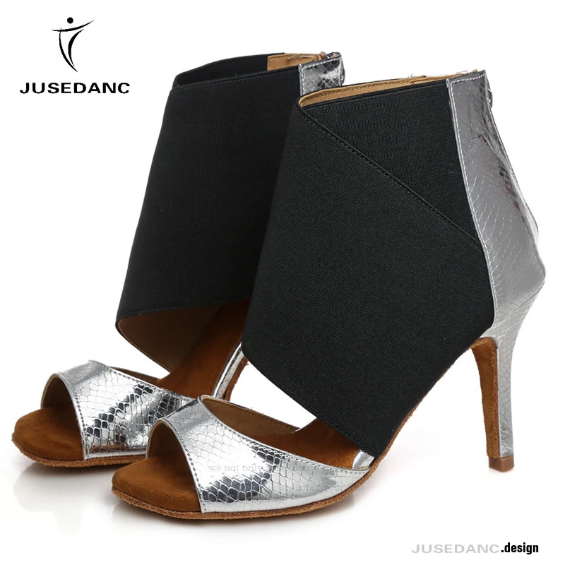 Кроссовки обувь для танцев бала Donna сальсы танцевальные ботинки высокая