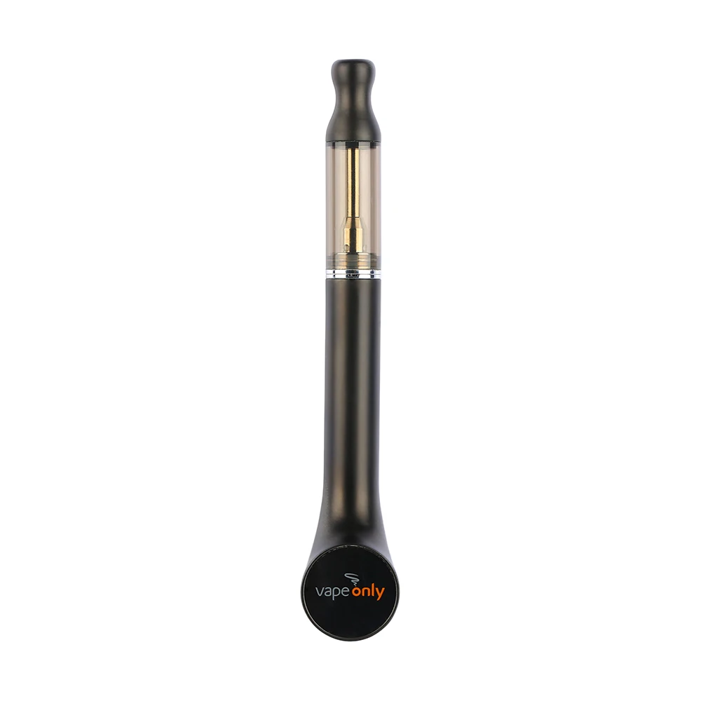 Matte Black VapeOnly vPipe мини-комплект с аккумулятором 360 мАч и баком 1,5 мл и керамической катушкой Ом электронная сигарета Vs vPipe III Ebony комплект электронных труб - Цвет: Matte Black