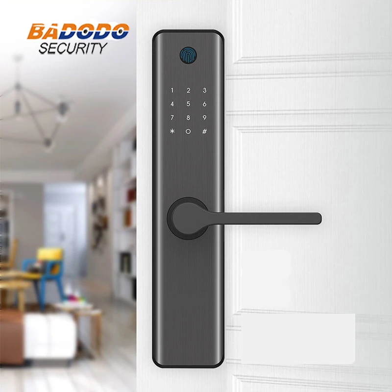 Умный дверной замок с дистанционным управлением через приложение TTLock отпечаток