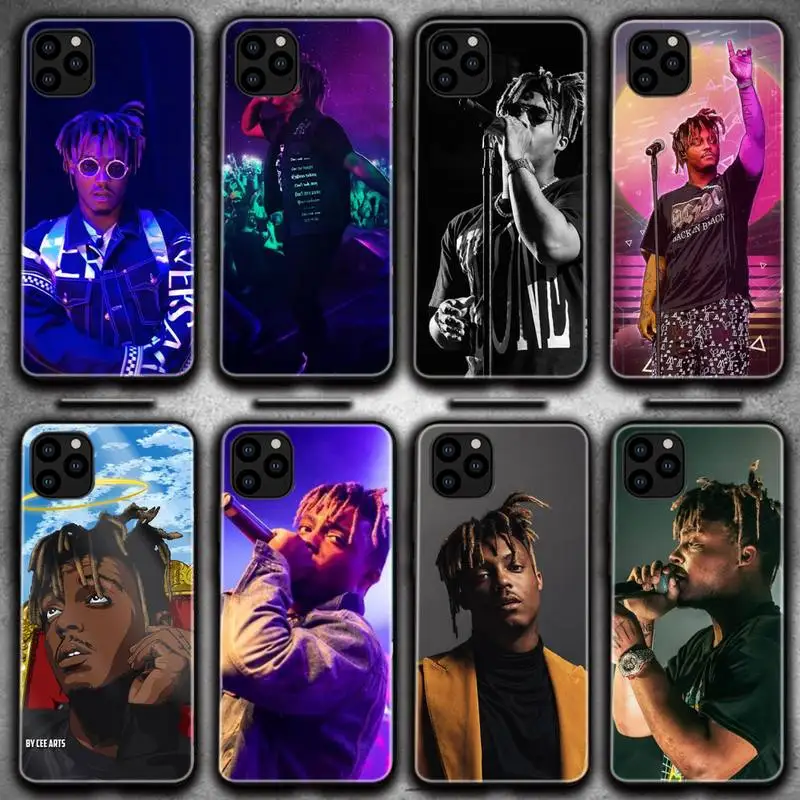 

Rap Juice Wrld Soft Cover Phone Case For Iphone 6 6s 7 8 Plus XR X XS XSmax 11 12 Pro Mini Max