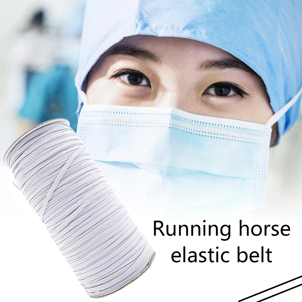 3 мм/6 мм эластичная лента маска уши веревка шнур для покрытия рта защитные очки