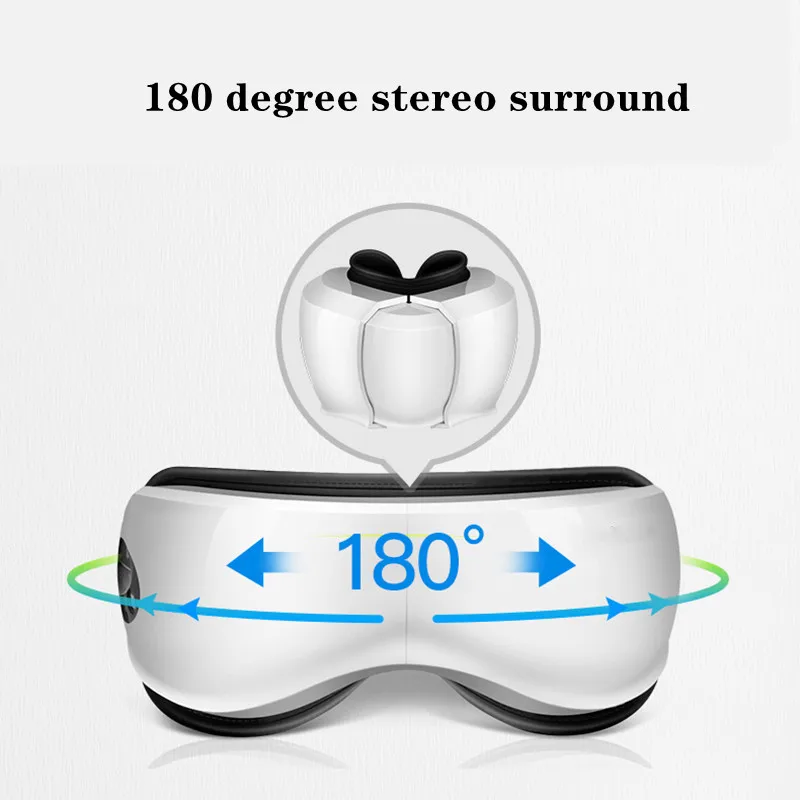 売却 目のためのエアバッグ付き4Dスマート双頭マッサージャー,Bluetooth,眼精疲労としわのためのフットケア機器