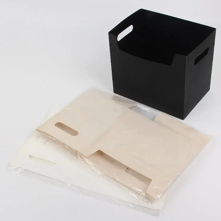 Офисный Органайзер Портативный PP книги коробка для документов Бумага держатели