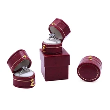 Hot Sale Wedding Jewellery Packaging Gift Box Organizer Ring Luxury Fashion Jewelry Case