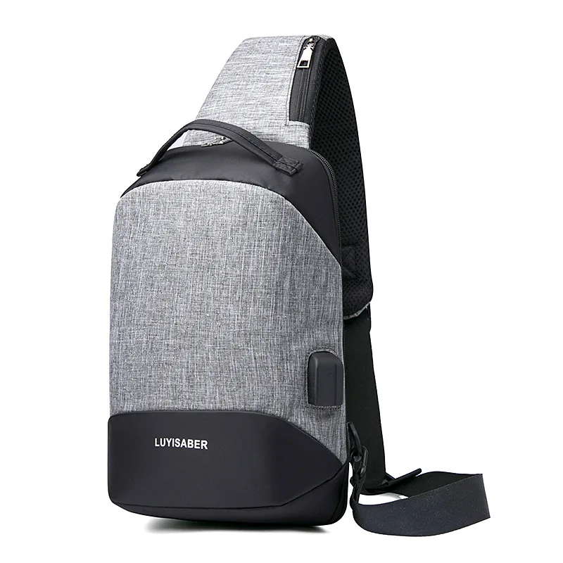 Мужская нагрудная сумка водонепроницаемая Дорожная Спортивная Сумка через