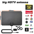 Комнатная ТВ-антенна hengshanlao HD, 3000 миль, цифровая антенна DVB-T2, спутниковая антенна ISDBT ATSC с усилителем, ТВ-антенна, приемник