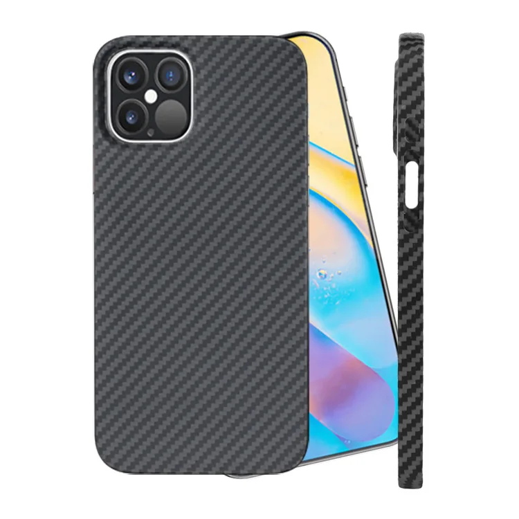 

Mobile phone shell carbon fiber is suitable for iPhone Apple 12 pro mobile phone protective shell