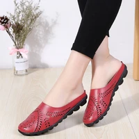 2021 women oxford shoes ballerina flats shoes women leather shoes ladies slip on loafers moccasins white shoes femmes chaussures