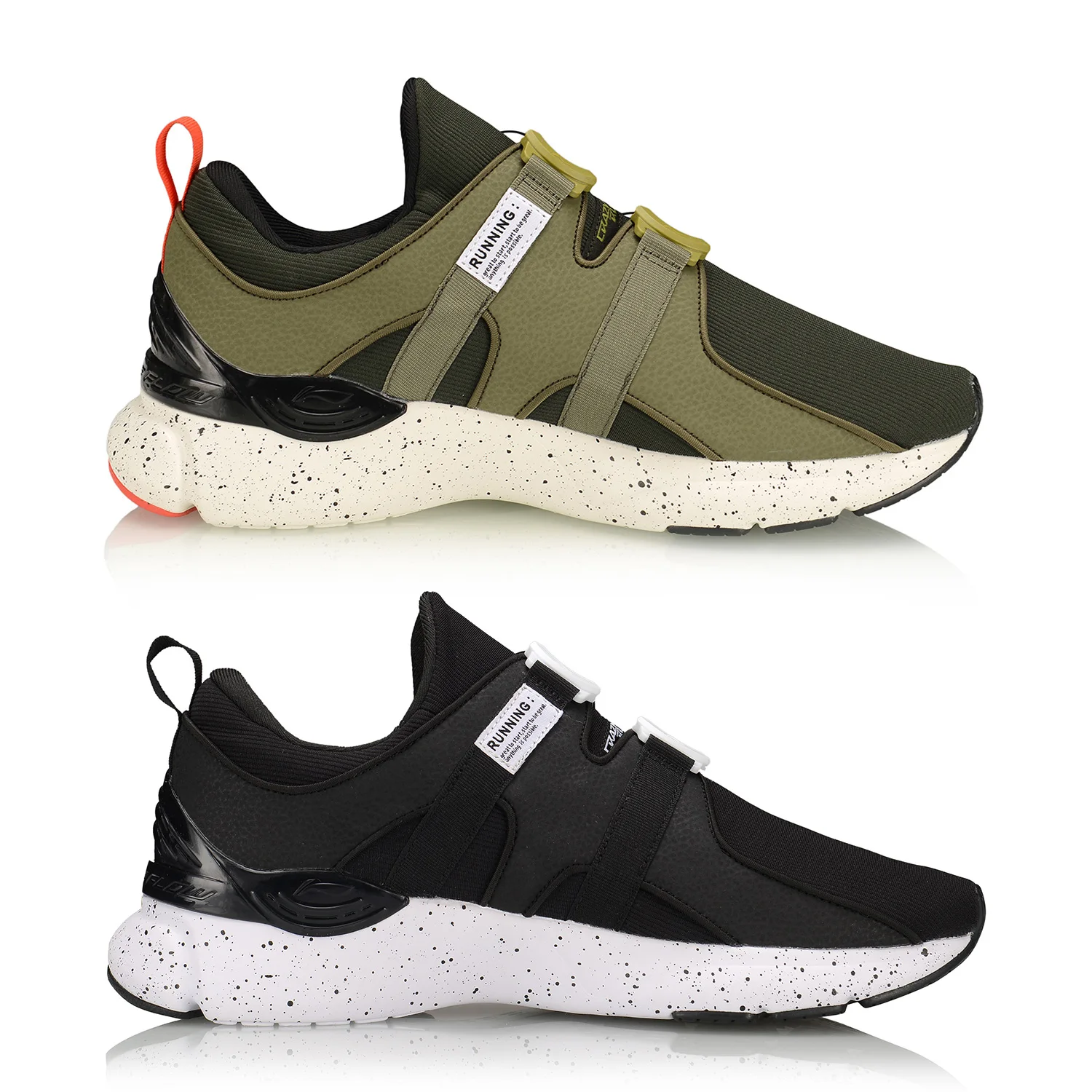 (Код обрыва) Li Ning мужские кроссовки для бега с подушкой CRAZYRUNX носимые дышащие