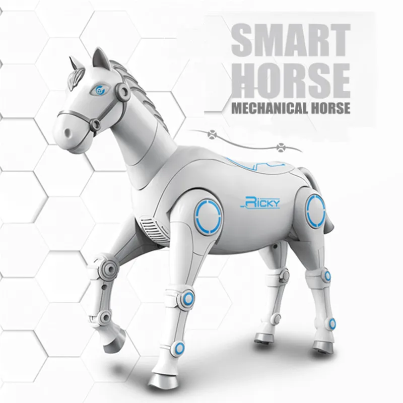 

Quadruped Bionic Smart Robot Horse remote control Electric walking toys Coding voice control talking Educational toys