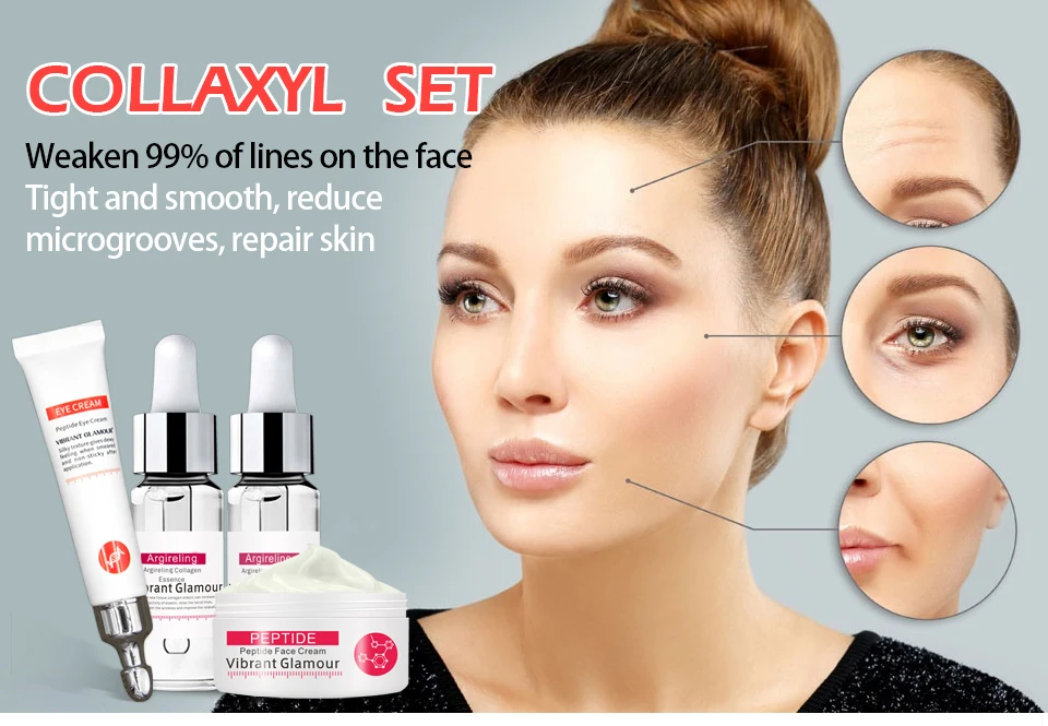 Коллагеновая Сыворотка для лица VIBRANT glamor омолаживающий крем кожи вокруг глаз