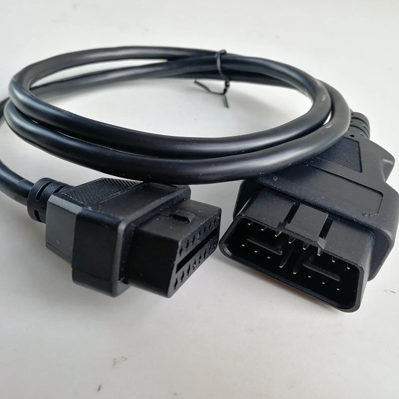 1 25 м универсальный 16pin к 16Pin OBD OBD2 OBDII диагностический Соединительный адаптер