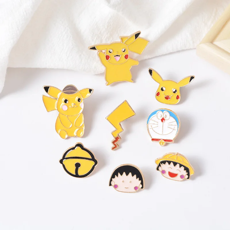 

Animal Enamel Pin Adorable Rabbit And Cute Girl Brooches Bag Clothes Lapel Pin Sloth Badge for kids Jewelry Gifts