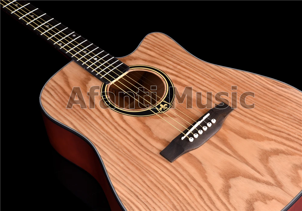 41 дюймов золы Woodtop/американской липы с задним и передним по бокам/акустической гитары из Afanti музыка(AF-1040