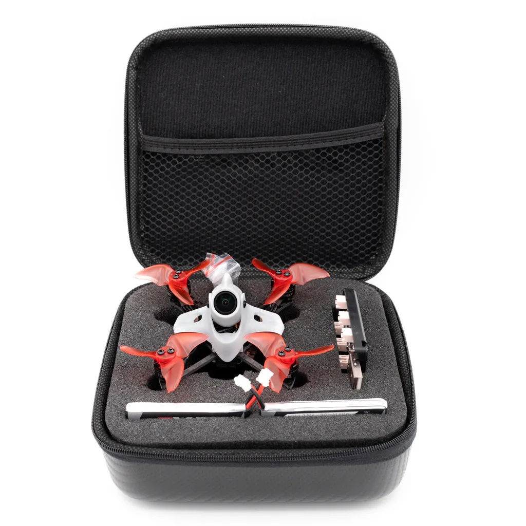 Квадрокоптер EMAX Tinyhawk 2 RACE BNF 90 мм F4 5A 7500KV 200 мВт Runcam Nano FPV Racing RunCam 1/3 &quot700TVL CMOS AIO