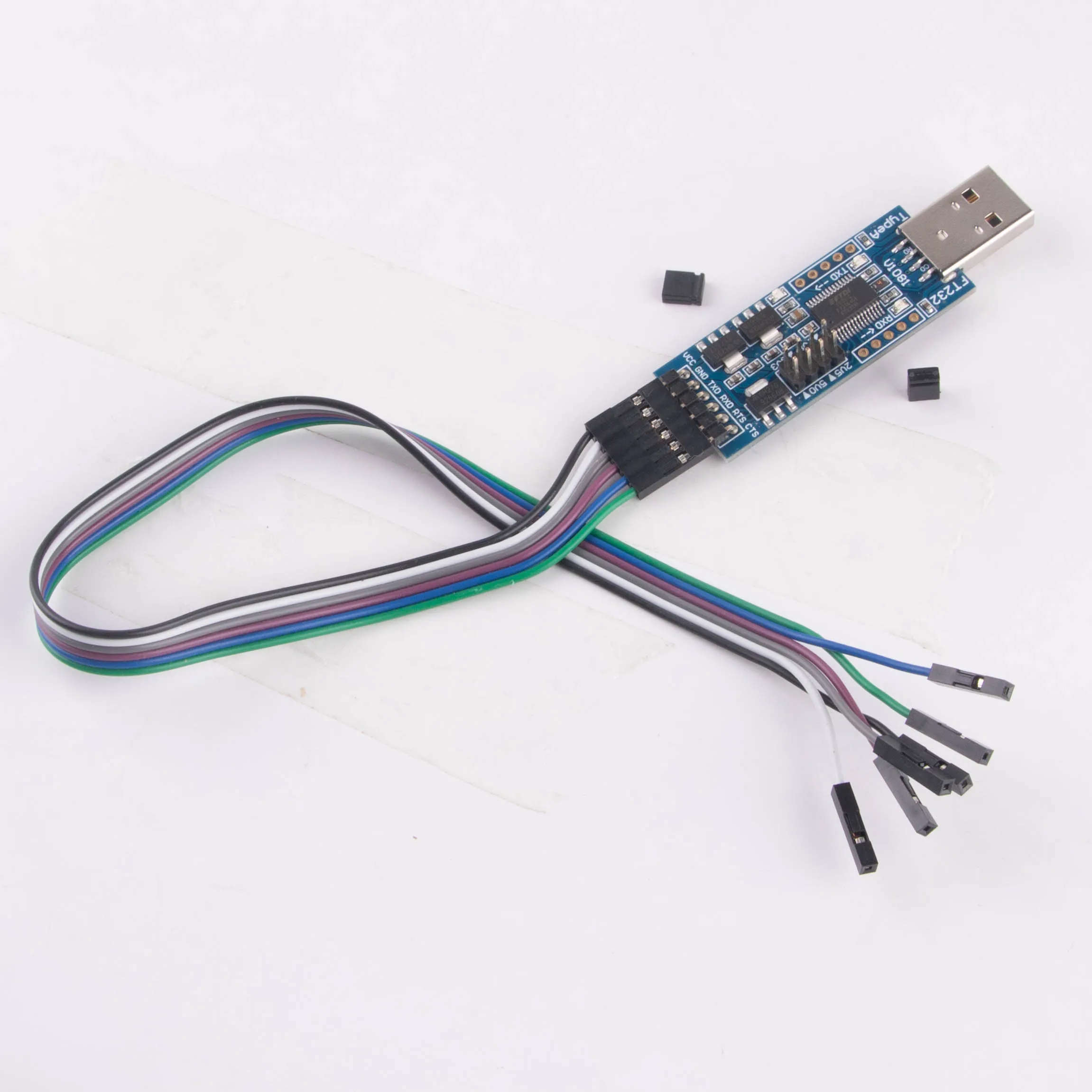 USB 2 0 к UART TTL 6-контактный разъем FTDI FT232RL 1 8 в 5 3 В модуль последовательный