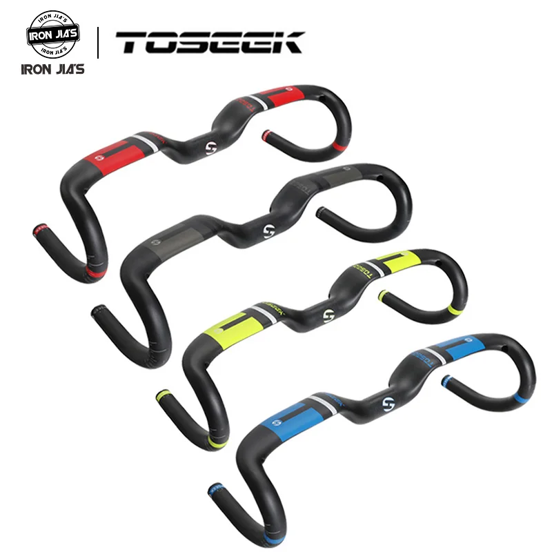 TOSEEK велосипедный руль из углеродного волокна полностью углеродный