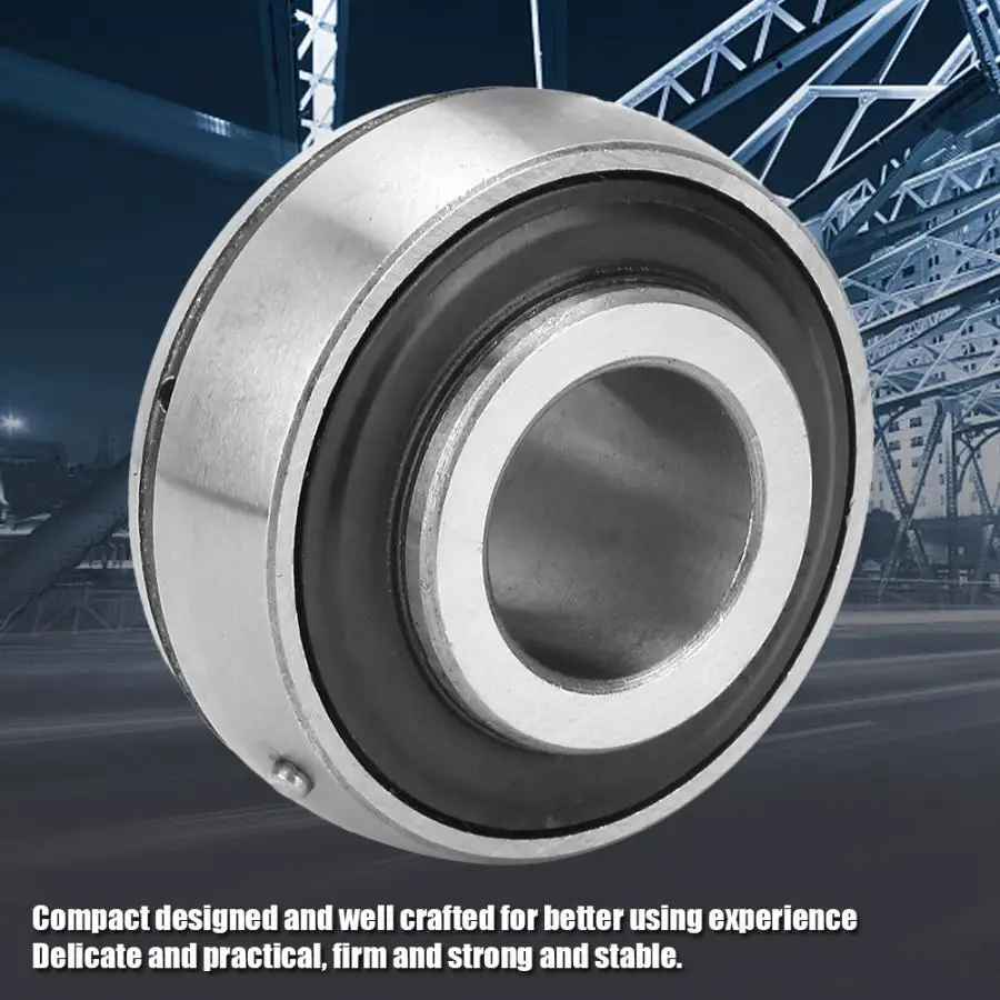 2 шт шарикоподшипник стальной подшипник UC205/UC205-14/UC205-15/UC205-16 0.98x2.05x1.34in для различных машин