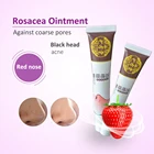 Травяной анти-нос Клещи для удаления розовые угри крем красный нос для удаления угрей, лечение акне, уменьшает поры, уход за кожей лица Отбеливание мазь