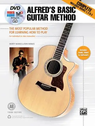 

Базовый метод гитары Альфреда, полный набор: самый популярный метод обучения играть, книга, DVD и онлайн