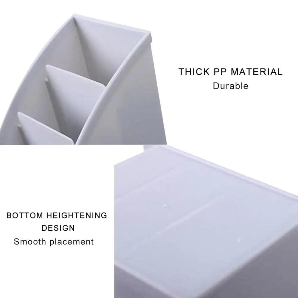 mobile phone holder makeup storage case multi functional trapezoid remote control organizer office desk sort out storage box free global shipping