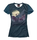 Футболка женская Canyon (Велосипед)