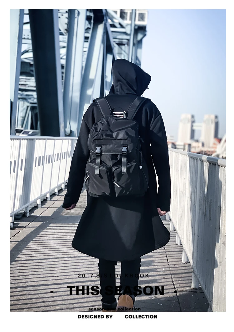 

PB4004 Men's backpack fashion trend large-capacity computer travel backpack college student schoolbag female