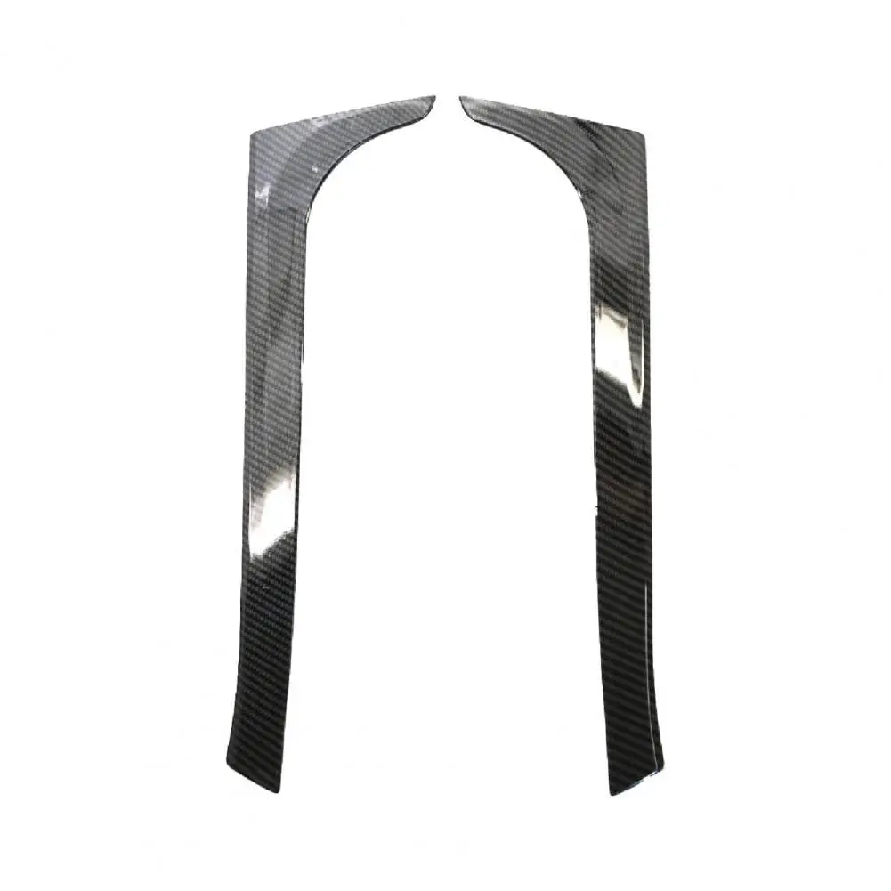 

1 Pair Useful Spoiler Durable Perfect Fitment Carbon Texture Car Rear Window Side Spoiler for VWs Golf 6 Regular Version 09-13