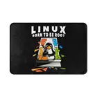 Операционная система Linux Tux, нескользящий дверной коврик, оконный противоударный коврик для гостиной, спальни, Молитвенный Ковер, домашний современный декор