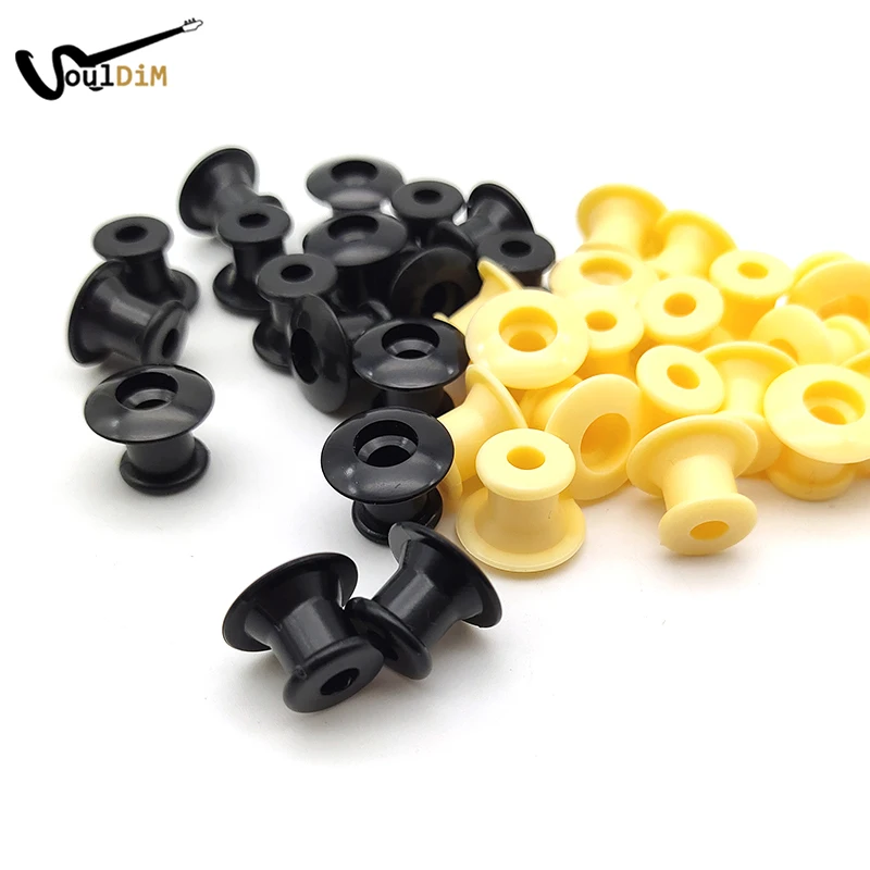 

500pcs Guitar Strap Lock Plastic Guitar Strap Button Knob for Acoustic Classical Electric Bass Guitar Ukulele Guitarra Part