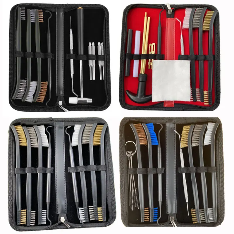 Набор для чистки оружия универсальный набор пистолета охотничьего 1 комплект -