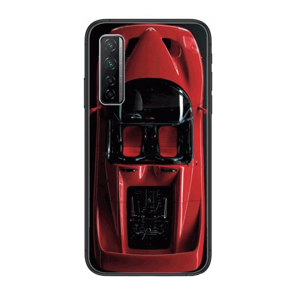 

X Supercar High-end Custom Phone case Phone Case For Huawei Nova p10 lite 7 6 5 4 3 Pro i p Smart ZBlack Etui 3D Coque P