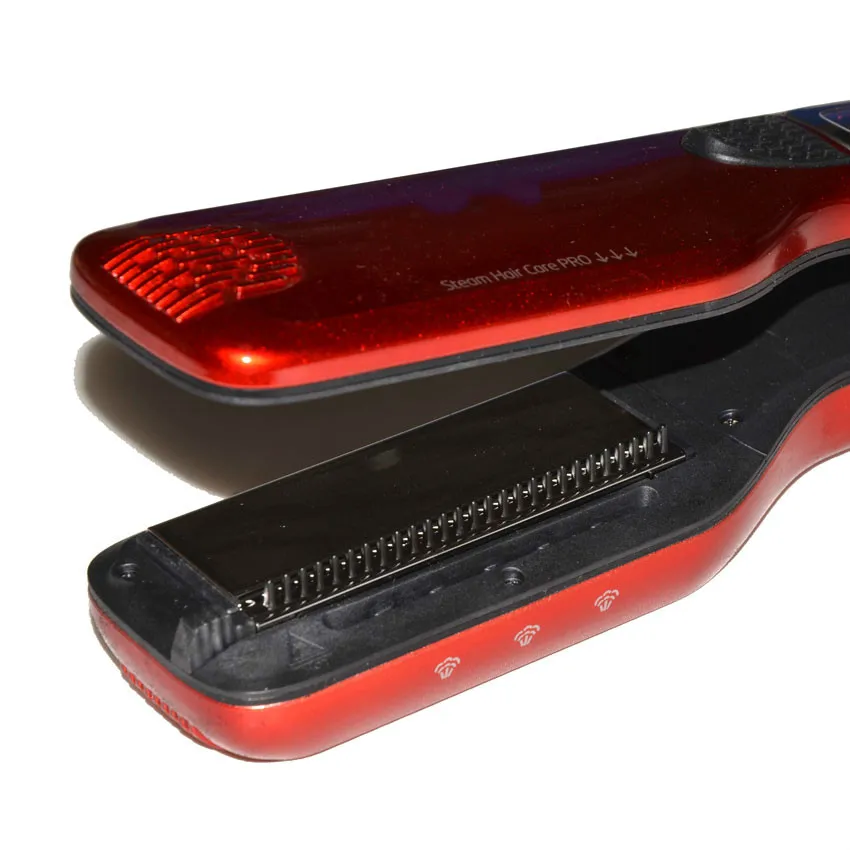 Паровой выпрямитель для волос щетка профессиональный быстрые инструменты
