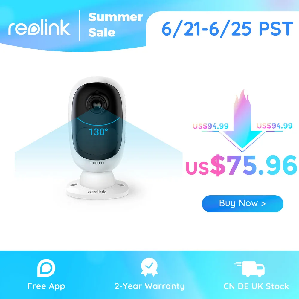 Reolink Argus 2 бюстгальтер без косточек Перезаряжаемые Батарея Камера 1080P Full HD ip камера